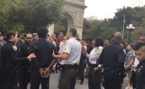 Artist Tackled, Pepper-Sprayed, and Arrested While Selling Art in Washington Square Park