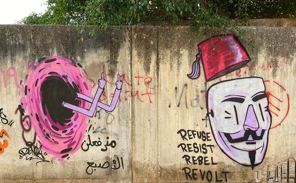 Signs and Banners From the 2019 Protests in Downtown Beirut