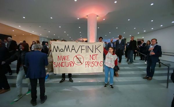 Activists Crash Private Party at the Museum of Modern Art to Demand Prison Divestment