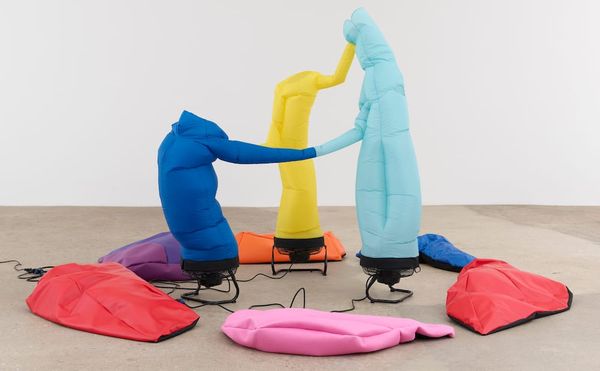 Airy and Affective Sculptures, Weighed Down by Contradictions