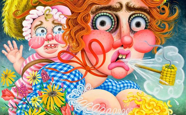 Paintings Where Women Punch Back