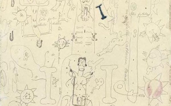 Visceral Drawings From Antonin Artaud’s Final Years
