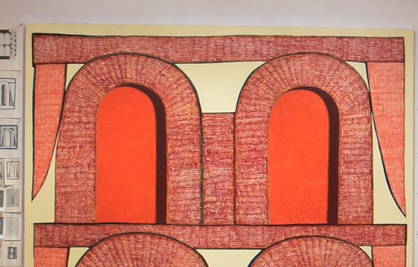 Entering the Mischievous Portals of Monumental Paintings