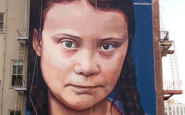 In Another Act of Hero Worship, Greta Thunberg Gets Massive Mural
