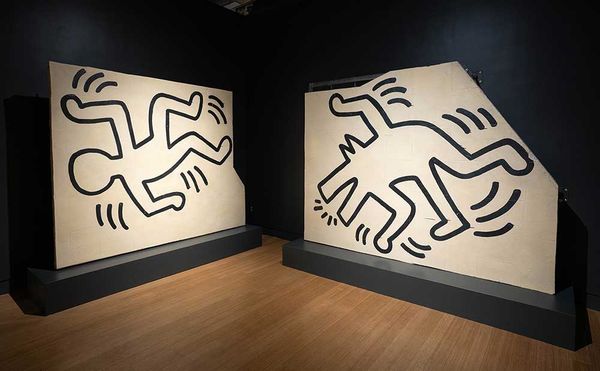 First Keith Haring Mural to Go to Auction Fetches $3.8M at Bonhams