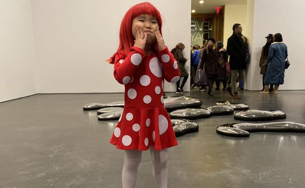 Week in Review: Jeff Koons's "Bouquet of Tulips," Guerrilla Girls Target MoMA Trustees