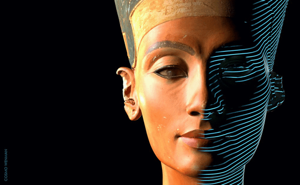 Official 3D Scans of Nefertiti Bust Are Released After Three-Year Battle
