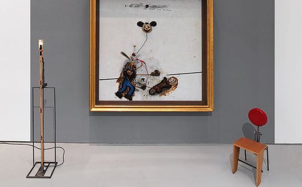 The Bizarre, Disjointed, Mixed-Media Paintings of David Lynch