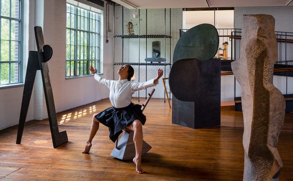 Staging the Work of Ballet Amid Noguchi's Expressive Sculptures