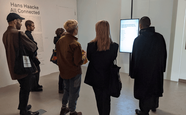 Hans Haacke Gets Hacked by Activists at the New Museum