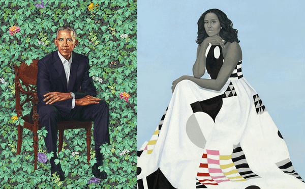 Amy Sherald and Kehinde Wiley's Portraits of the Obamas Get a National Tour