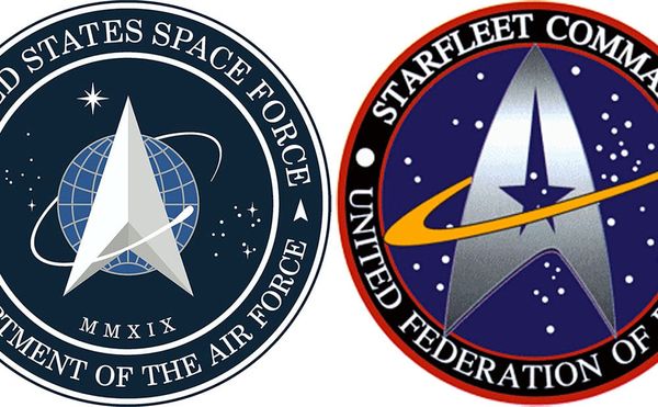 New US Space Force Logo Looks a Lot Like Star Trek's Starfleet Logo