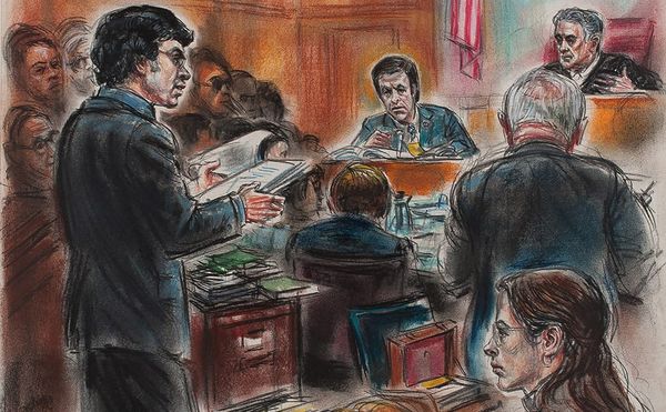 As Trump’s Impeachment Trial Begins, Reconsidering the Watergate Courtroom Sketches