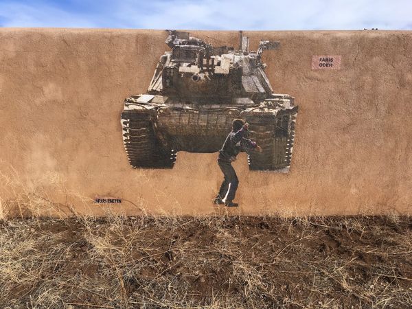 Santa Fe Historic Board Says Pro-Palestinian Mural Must Go