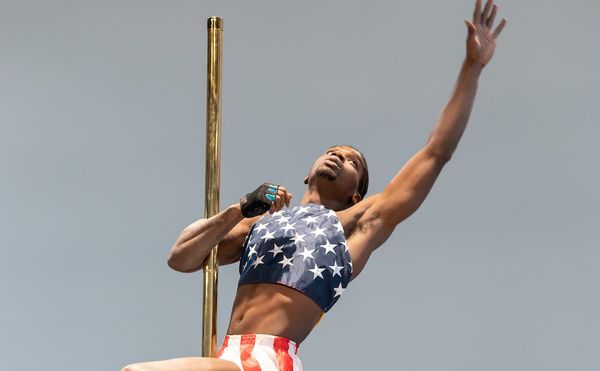 Pole Dancing to the US National Anthem