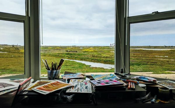 A View From the Easel During Times of Quarantine