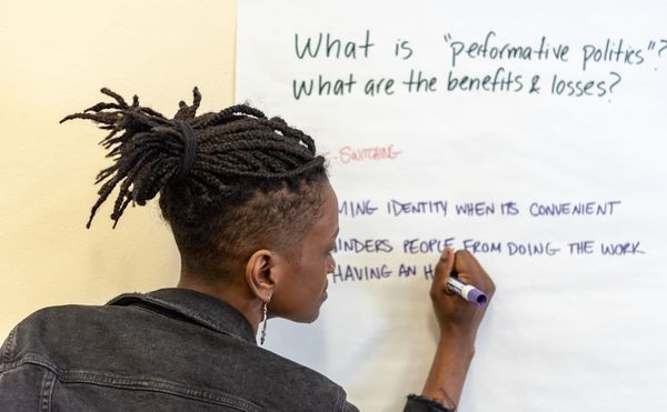 Live Blogging Discussions on Nomadic Arts Organizing and How to Address Trauma