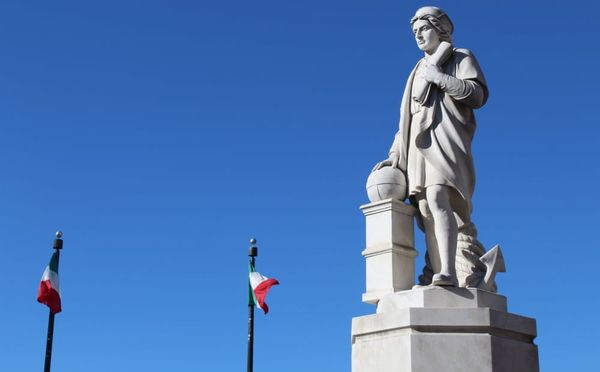 Columbus Statue Toppled in Baltimore and Tossed Into Harbor