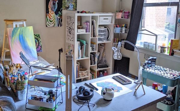 A View From the Easel During Times of Quarantine