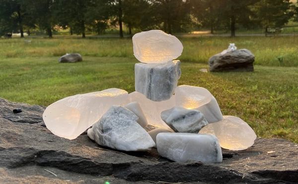 Martha Tuttle's Sentient Stones at Storm King