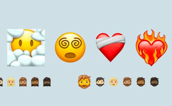 Head in the Clouds and Hearts on Fire: The New Emoji Coming to iOS in 2021