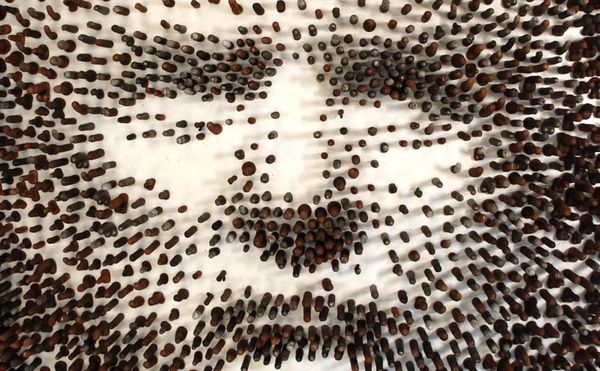 SCROTUS: An Artist Created a Giant Portrait of Trump Using Vintage Dildos