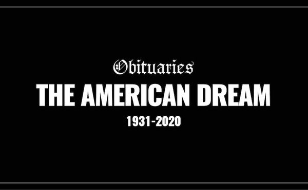 Mourning the Death of the American Dream