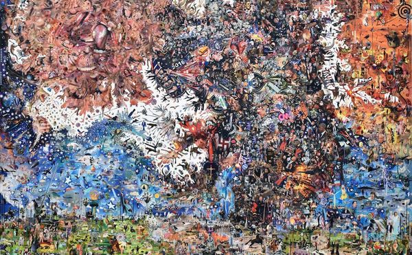 An Apocalyptic Collage Made Entirely of Media Images From Trump’s Presidency