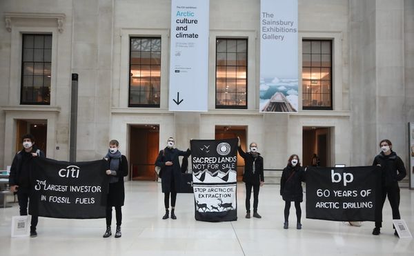 Climate Activists Crash Arctic Exhibition at British Museum to Protest Oil Funding