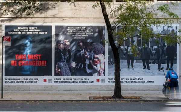 Carrie Mae Weems Takes Over Lincoln Center to Highlight COVID-19 Impact on Communities of Color