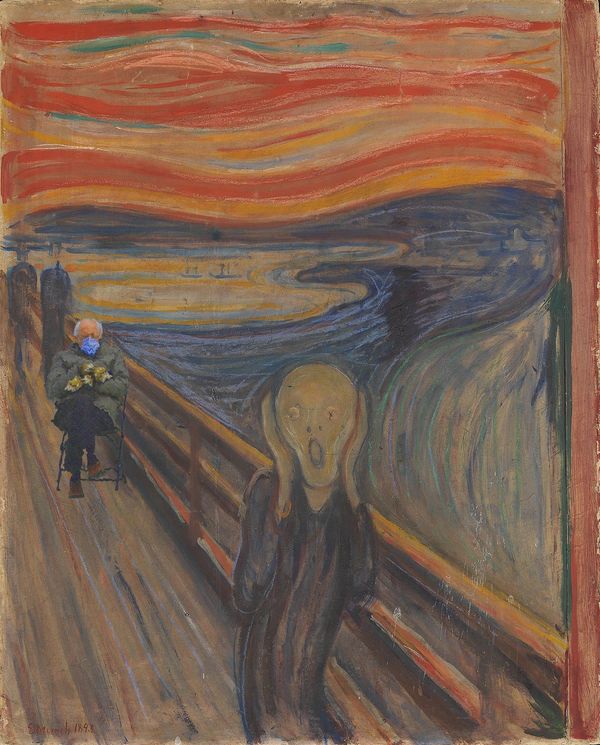 The Internet Can’t Get Enough of Bundled-up Bernie Memes