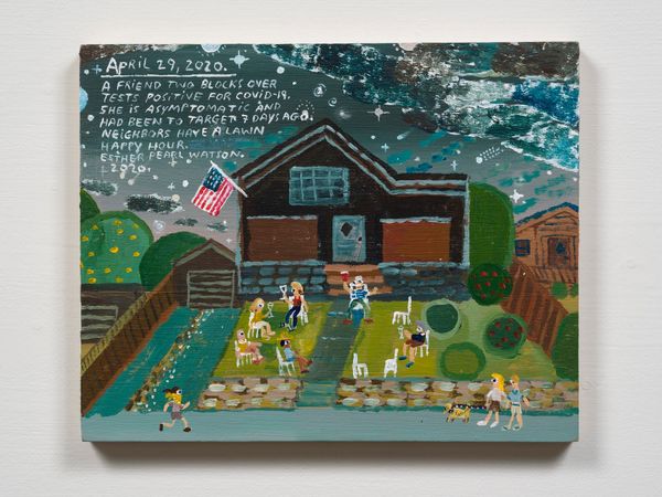 Esther Pearl Watson Channels Strange Pandemic Life in 100 Paintings