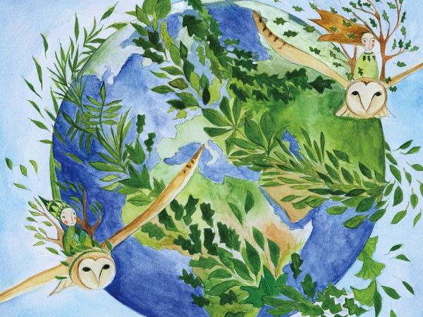 An Illustrated Children’s Book on the Pandemic and Our Environmental Future