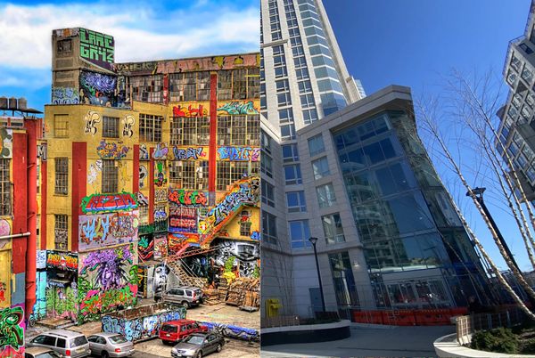 Before and After Photographs of 5Pointz Mural Site Show a Bleak Transformation