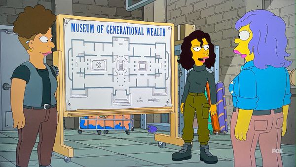 The Simpsons Spoofs Metropolitan Museum as “Museum of Generational Wealth”