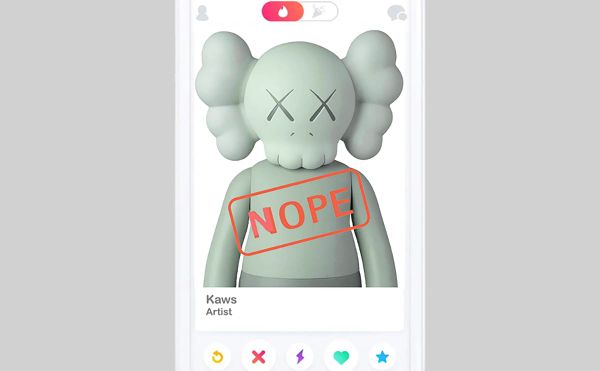 Brooklyn Museum’s KAWS Exhibition Named #1 Site for Bad Tinder Dates in NYC
