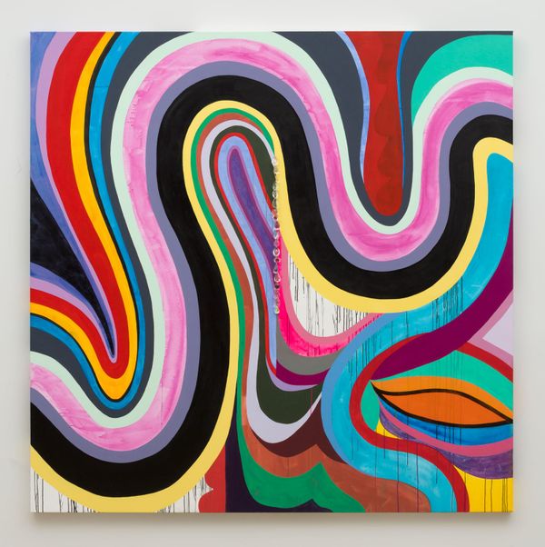 In Bright Hues and Stained Glass, Sarah Cain Attempts to Conjure the Meditative