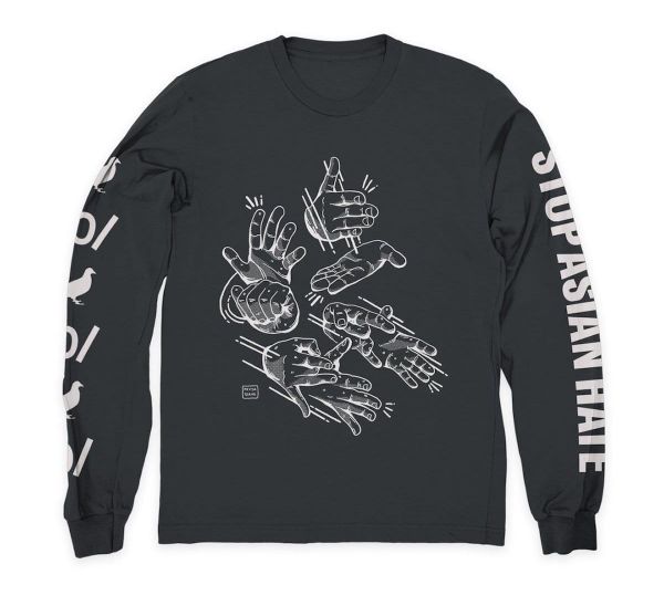 This ASL “Stop Asian Hate” Shirt Benefits AAPI Organizations