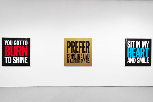 John Giorno's Beautifully Disgruntled Poem-Paintings