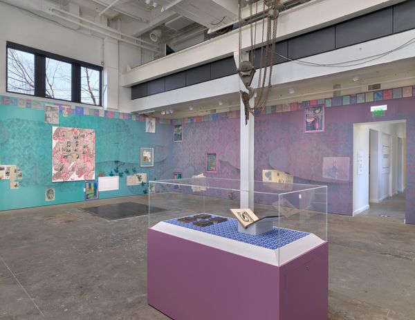 Laura Owens Teams Up with Cleveland Teens for a Playful Show on Time Travel