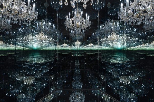 Standing Inside Yayoi Kusama’s Mind