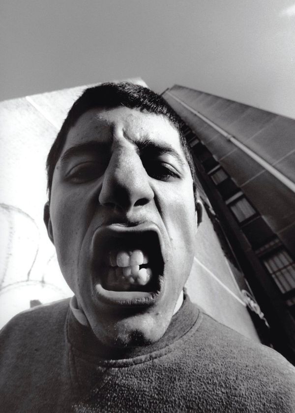 JR, Down the Barrel of the Camera