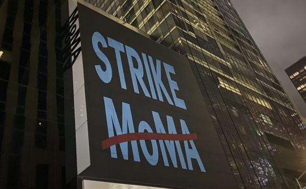 Hundreds March Through Midtown for Final Week of “Strike MoMA”