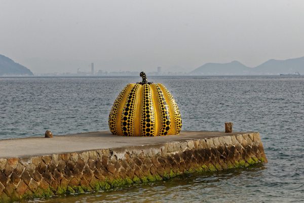A Typhoon Swept This Yayoi Kusama Sculpture Away to Sea