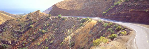 Mulholland Drive, Lushly Captured in Panorama