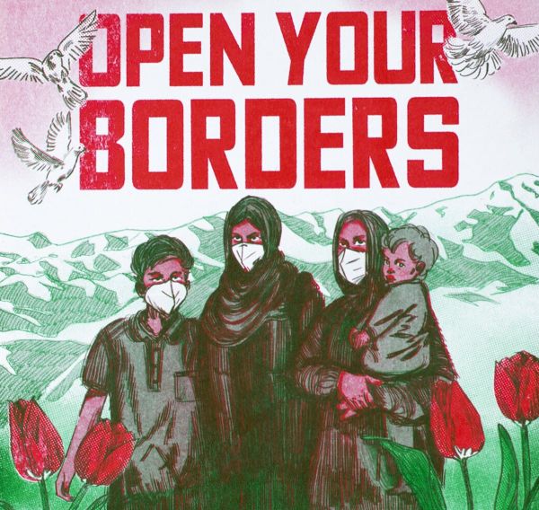 “Open Your Borders”: A Print Sale Benefits Afghan Nationals