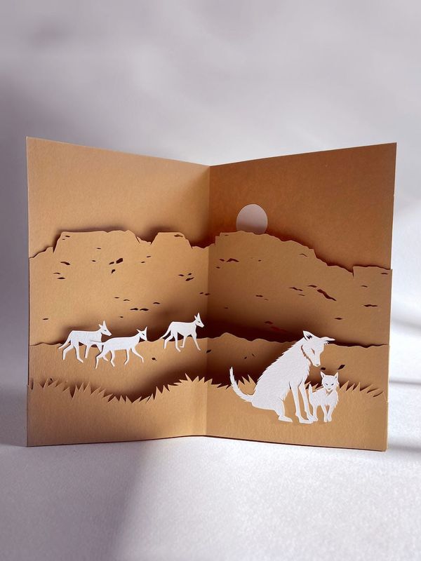 During the Pandemic, a Paper Artist Learned to Make Endangered Species Pop