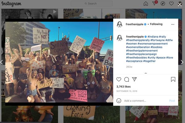 Free the Nipple: A History of a Hidden Movement