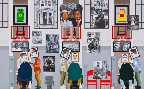 Milwaukee Art Museum Exhibition Features Monumental New Mural by Derrick Adams