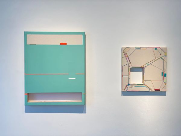 Jason Gubbiotti's Sculptural Paintings Manifest the Claustrophobia of Lockdown